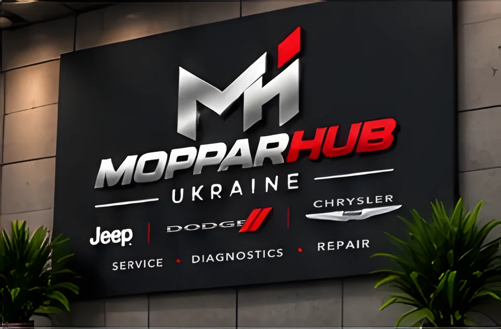 Вивіска MOPPARHUB UKRAINE